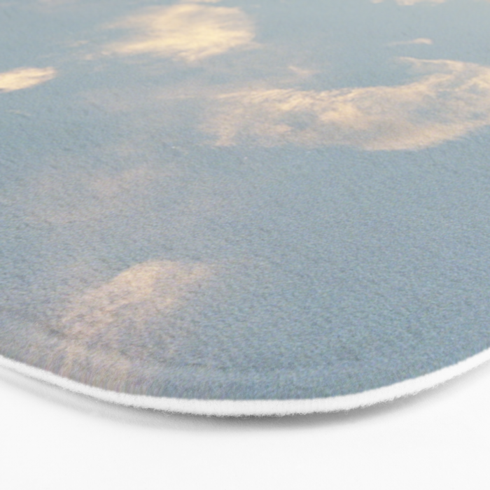 Golden Clouds | Minimal 35mm Film Photography Bath Mat Gallery Image 3