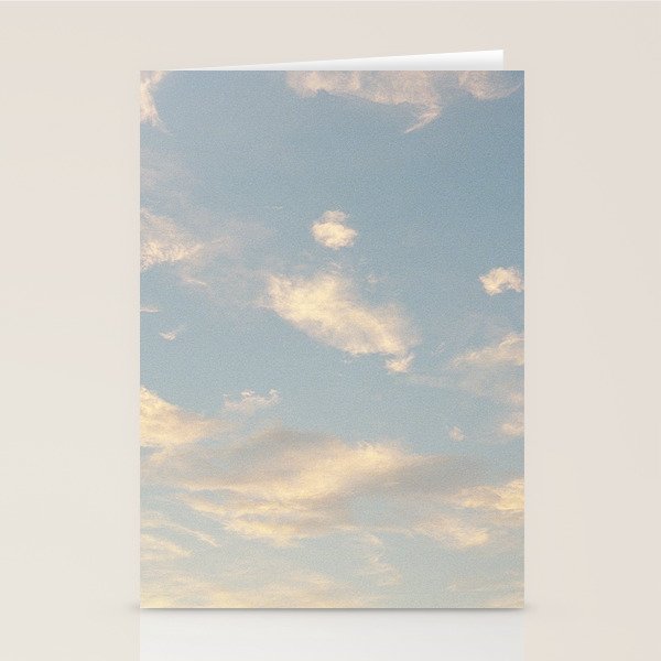 Golden Clouds | Minimal 35mm Film Photography Stationery Card Gallery Image 1