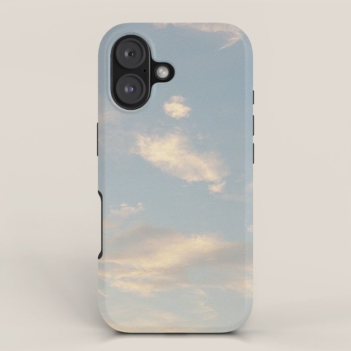 Golden Clouds | Minimal 35mm Film Photography iPhone Case Gallery Image 1