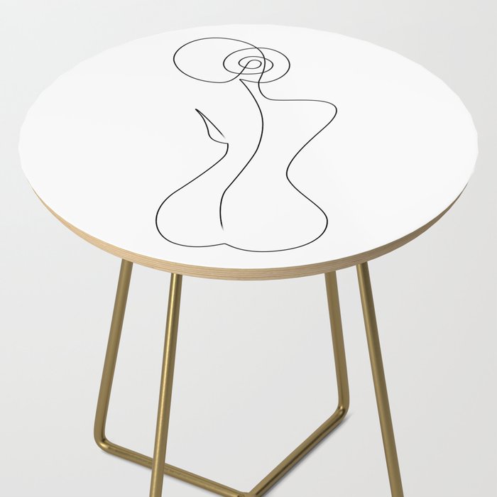 Single Back Line Side Table Gallery Image 2