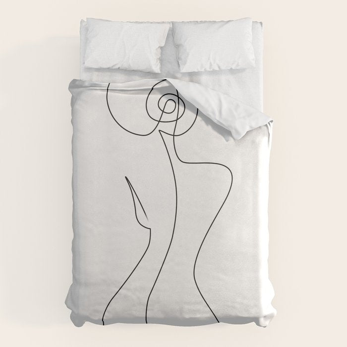 Single Back Line Duvet Cover Gallery Image 6