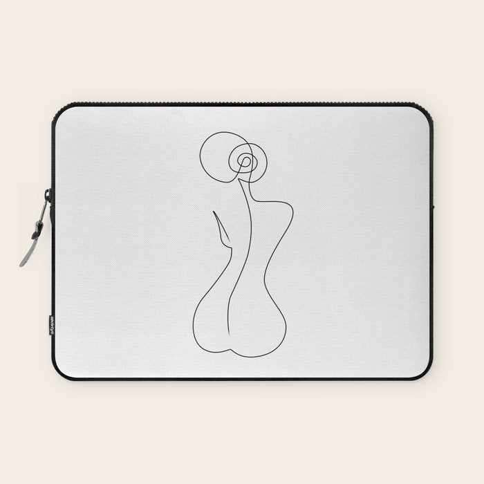 Single Back Line Laptop Sleeve Gallery Image 1
