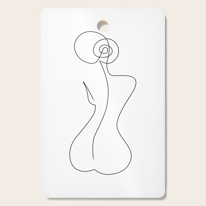 Single Back Line Cutting Board Gallery Image 1