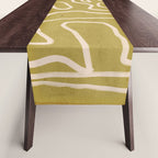 Abstract line art 158 Table Runner Gallery Image 1