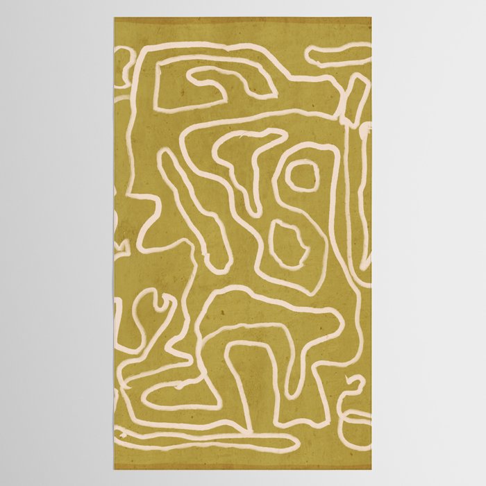 Abstract line art 158 Tablecloth Gallery Image 2
