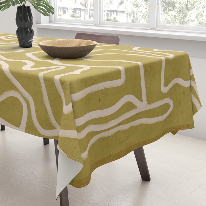 Abstract line art 158 Tablecloth Gallery Image 3