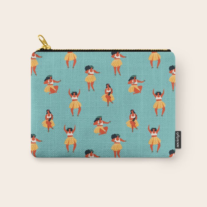 Hula dancers Carry All Pouch Gallery Image 1