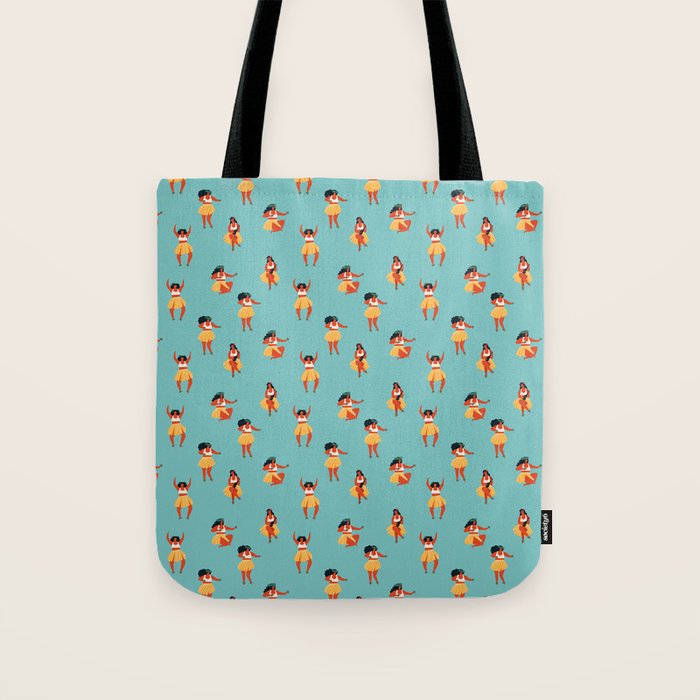 Hula dancers Tote Bag Gallery Image 1