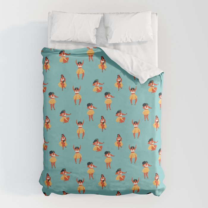 Hula dancers Duvet Cover Gallery Image 6