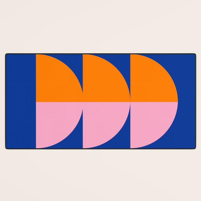 Spring- Pantone Warm color 02 Desk Mat Gallery Image 3