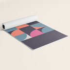 Mid Century Geometric 22 Yoga Mat Gallery Image 2