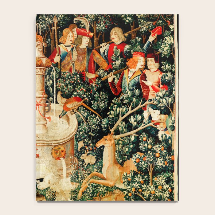 Hunt Of The Unicorn Medieval Tapestry Notebook Gallery Image 4
