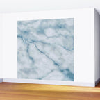 Light blue marble texture Wall Mural Gallery Image 2