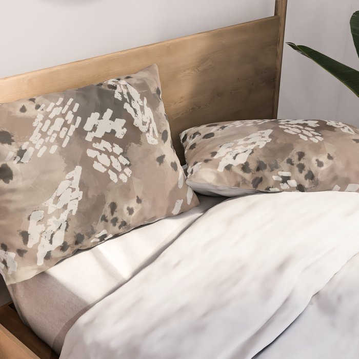 Modern animal print 75 Pillow Sham Gallery Image 2