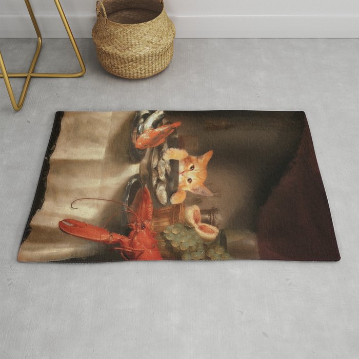 CAT DINNER Rug Gallery Image 1