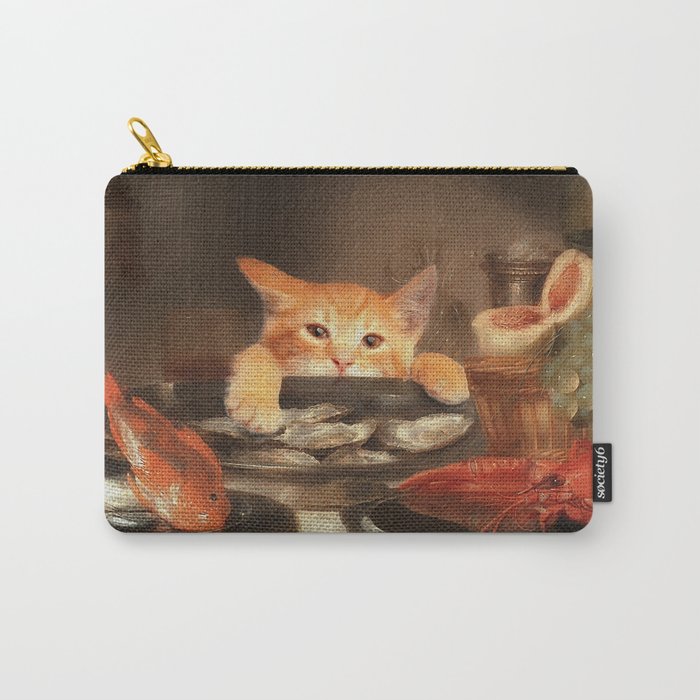 CAT DINNER Carry All Pouch Gallery Image 1