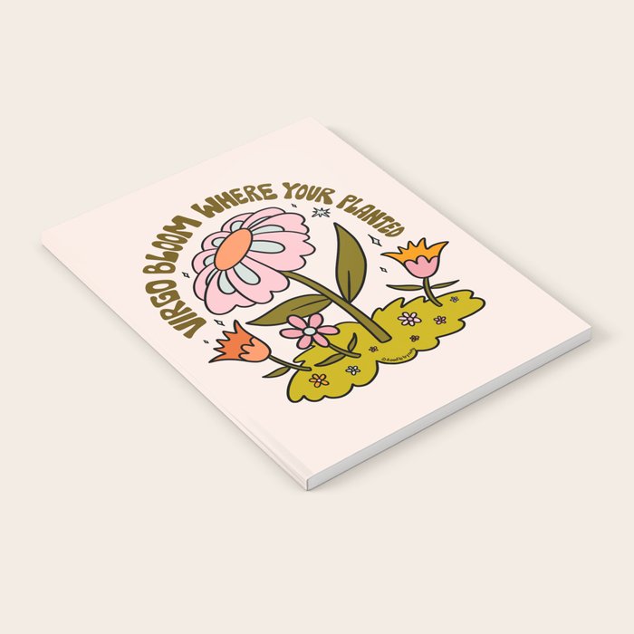 Virgo Flower Notebook Gallery Image 2