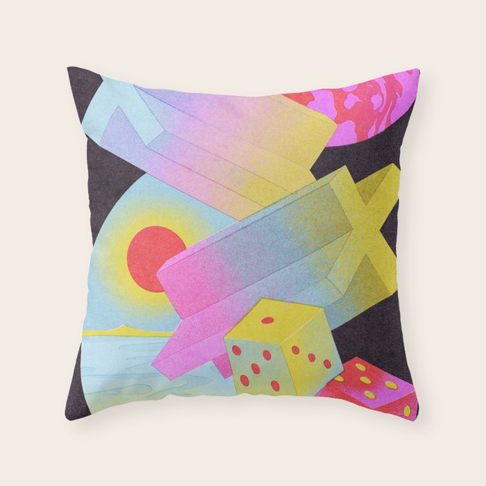Planetary Notions Throw Pillow Gallery Image 1