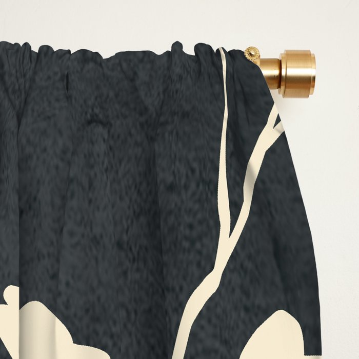 Minimal Branches Art 3 Window Curtain Gallery Image 2