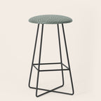 Waves (Linen Green) Stool Gallery Image 1