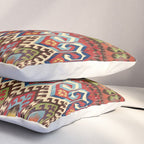 Hotamis Konya Central Anatolian Kilim Print ca. 1800 Pillow Sham Gallery Image 3