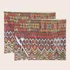 Hotamis Konya Central Anatolian Kilim Print ca. 1800 Placemat Gallery Image 1