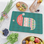Happy Holidays Santa Claus Cutting Board Gallery Image 2