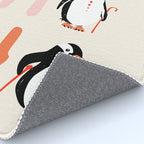 HoHoHo Festive Penguins Rug Gallery Image 4