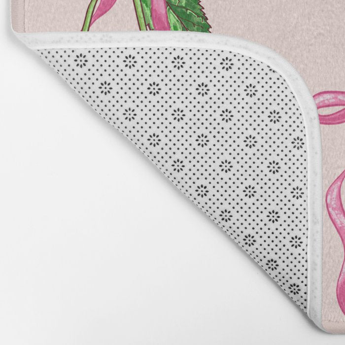 Cherries & Bow Coquette Pack Bath Mat Gallery Image 2