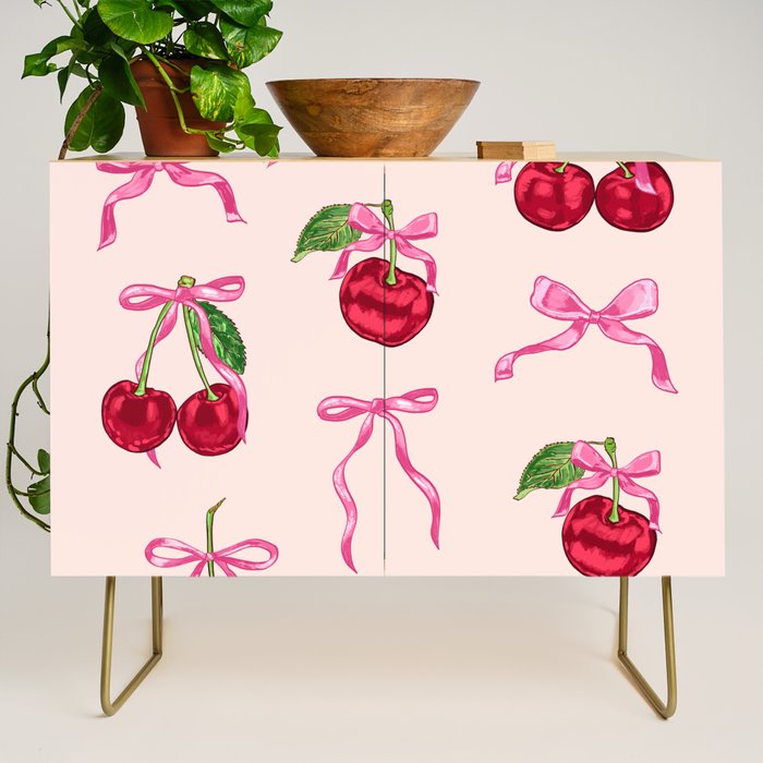 Cherries & Bow Coquette Pack Credenza Gallery Image 1