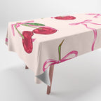 Cherries & Bow Coquette Pack Tablecloth Gallery Image 1