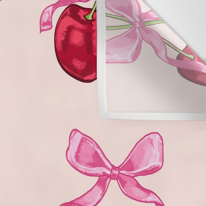 Cherries & Bow Coquette Pack Wall Tapestry Gallery Image 3