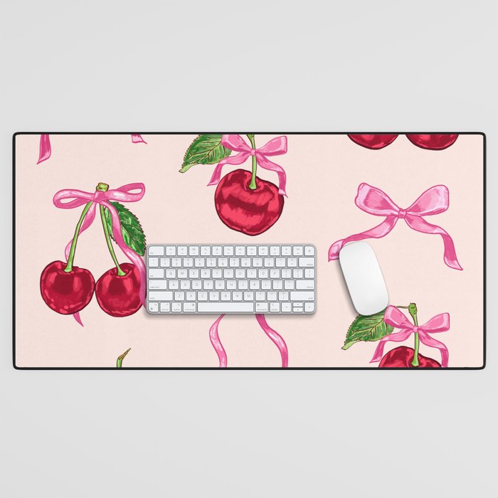 Cherries & Bow Coquette Pack Desk Mat Gallery Image 1
