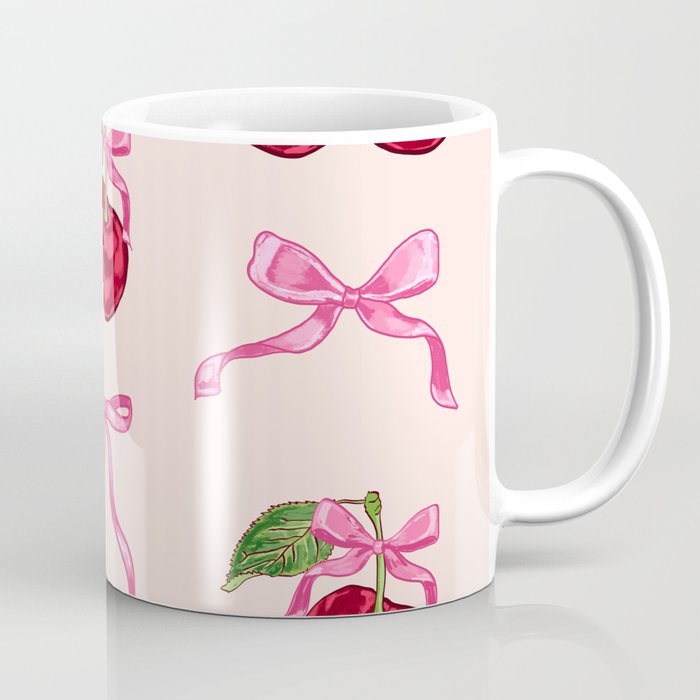 Cherries & Bow Coquette Pack Coffee Mug Gallery Image 1