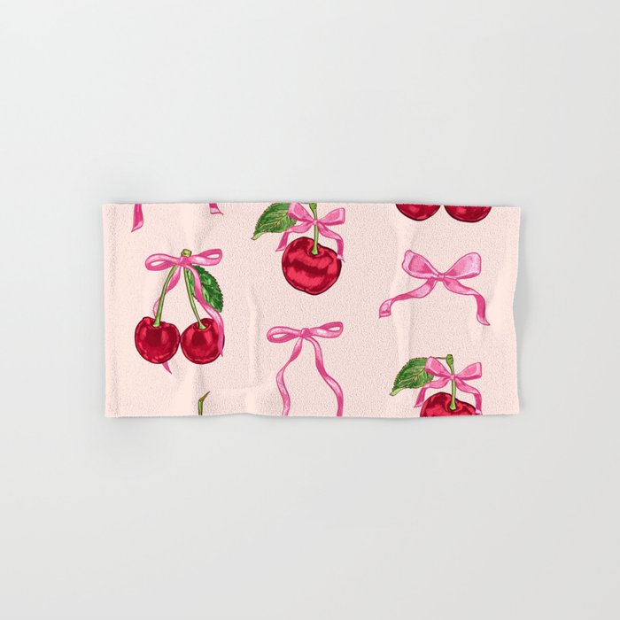 Cherries & Bow Coquette Pack Bath Towel Gallery Image 1