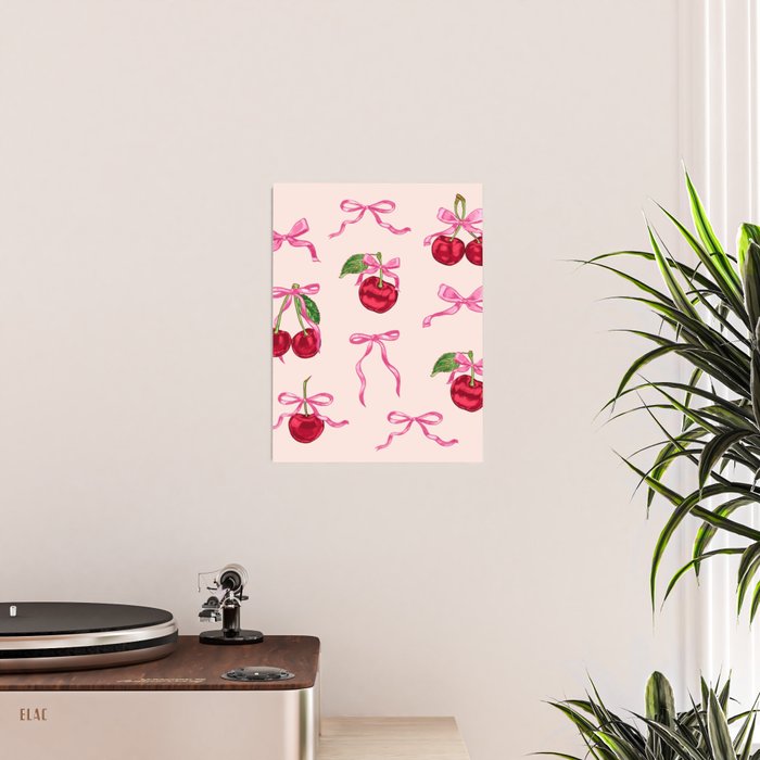 Cherries & Bow Coquette Pack Poster Gallery Image 2