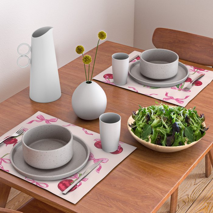 Cherries & Bow Coquette Pack Placemat Gallery Image 2