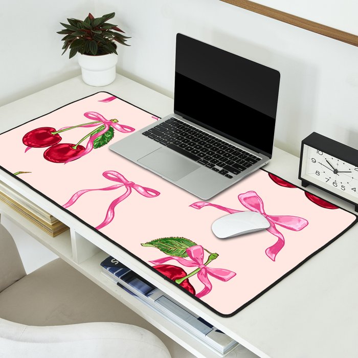 Cherries & Bow Coquette Pack Desk Mat Gallery Image 2