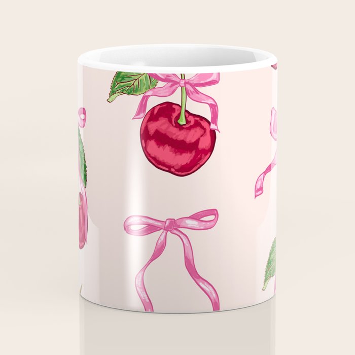 Cherries & Bow Coquette Pack Coffee Mug Gallery Image 4