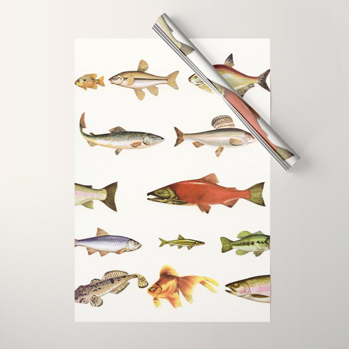 Fishing Line Wrapping Paper Gallery Image 1