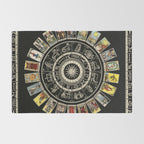 The Major Arcana & The Wheel of the Zodiac Rug Gallery Image 2