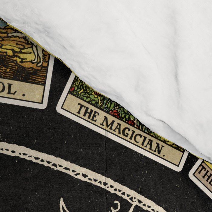 The Major Arcana & The Wheel of the Zodiac Comforter Gallery Image 4