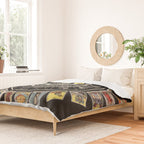 The Major Arcana & The Wheel of the Zodiac Duvet Cover Gallery Image 2
