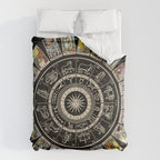 The Major Arcana & The Wheel of the Zodiac Duvet Cover Gallery Image 6