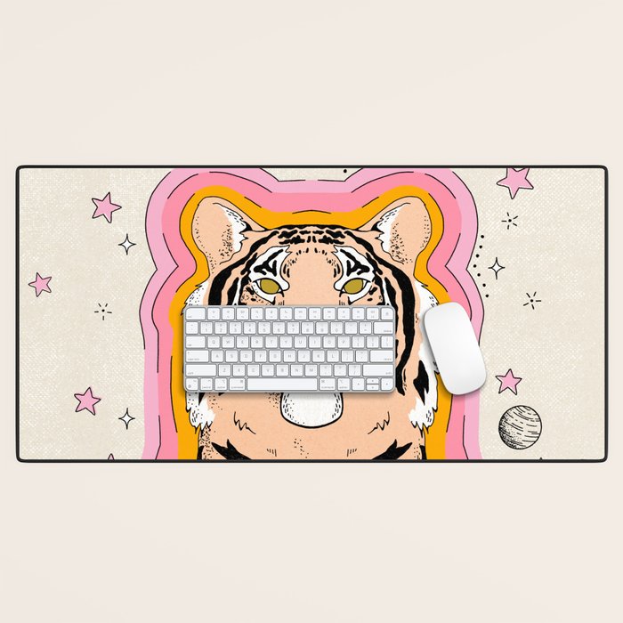 Celestial Tiger Desk Mat Gallery Image 1