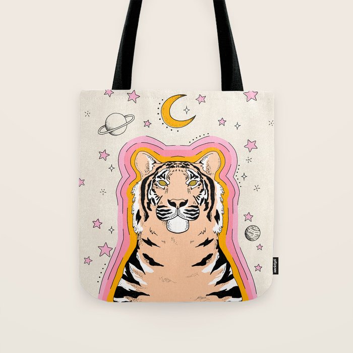 Celestial Tiger Tote Bag Gallery Image 1