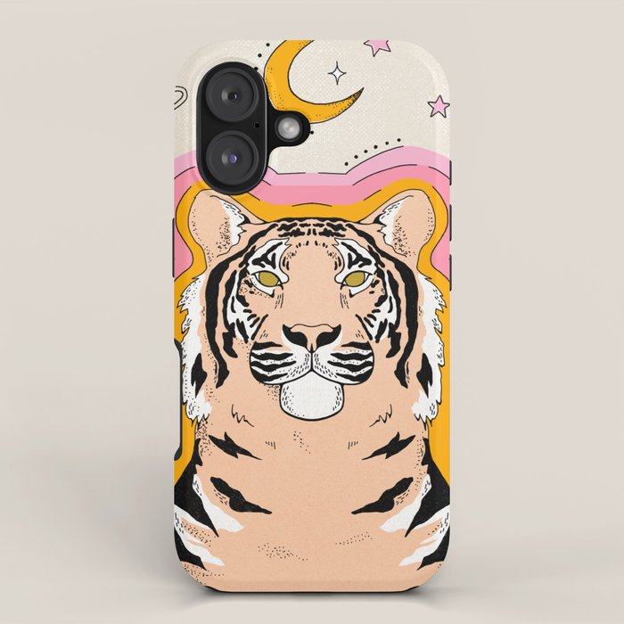 Celestial Tiger iPhone Case Gallery Image 1