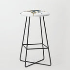 Metallic Octopus IV-Custom Stool Gallery Image 1