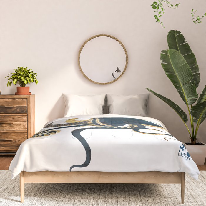 Metallic Octopus IV-Custom Comforter Gallery Image 3