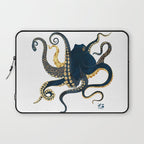 Metallic Octopus IV-Custom Laptop Sleeve Gallery Image 1